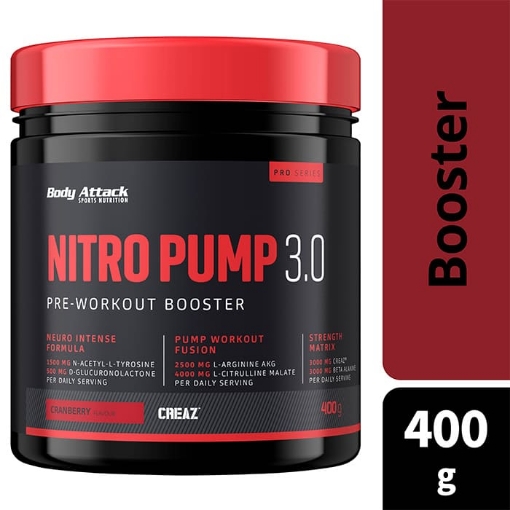 Slika NITRO PUMP 400G BRUSNICA BODY ATTACK