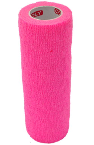 Slika Samolepilni elastični povoj 15 cm - Roza