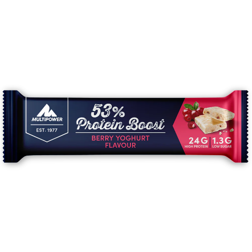 Slika Tablica s 53% Beljakovinami 45g - Borovničev Jogurt