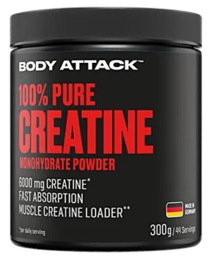 Slika Kreatin 100% Prašek - 300g Body Attack