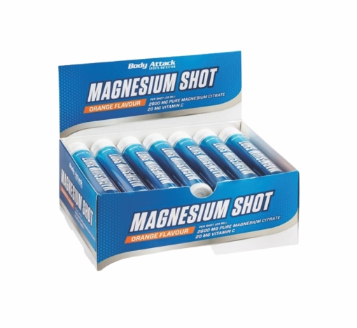 Slika TEKOČI MAGNEZIJ + VITAMIN C - 20 x 25 ml Body Attack