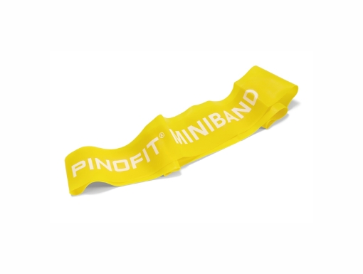 Slika Elastični trak Miniband 33cm Odpornost svetlobe rumen PINOFIT®