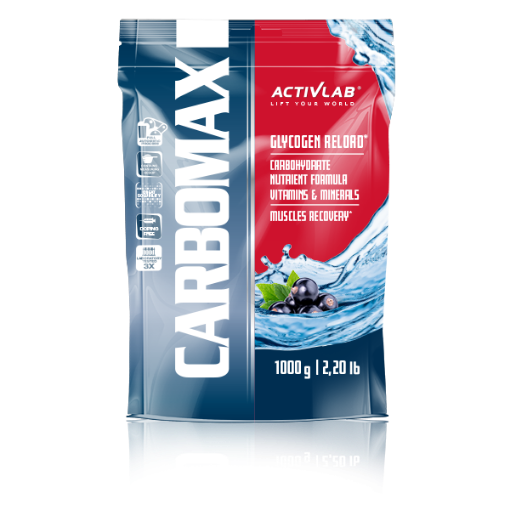 Slika CarboMax Energy 1000g - Črni ribez - ActivLab