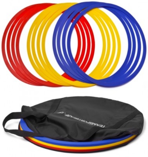 Slika Set 12 obročev s prevleko 40cm