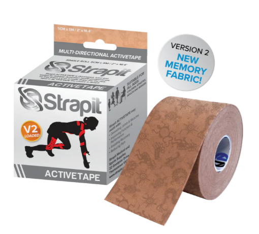 Slika  ACTIVETAPE 5CM x 5M  - BEŽ