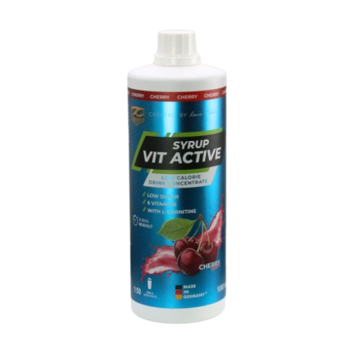 Slika VITACTIVE SIRUP + L-KARNITIN - 1000ML VIŠNJA