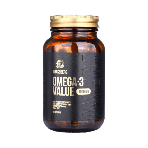 Slika Grassberg Omega 3 Value 1000mg 60caps - Naskor