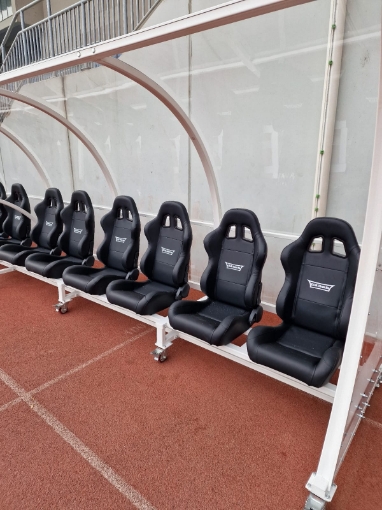 Slika Aluminijaste Banke za Stadion