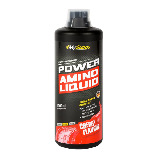 Slika My Supps Power Amino Tekučina - 1L Češnja - Body Attack