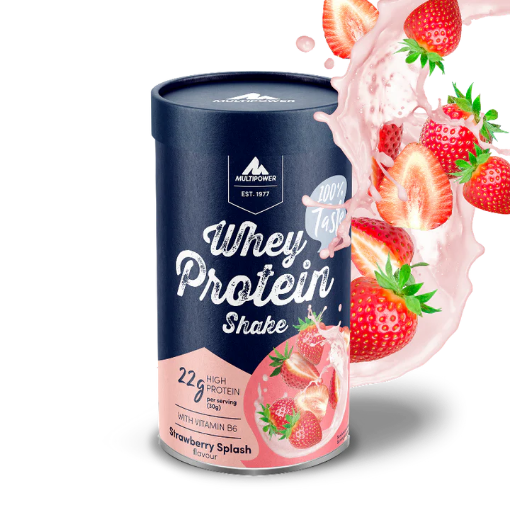 Slika Whey Protein Shake 420g - Jagode Multipower