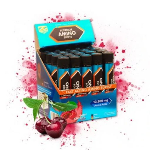 Slika SUPERIOR AMINO SHOTS - 20X25ML KZ