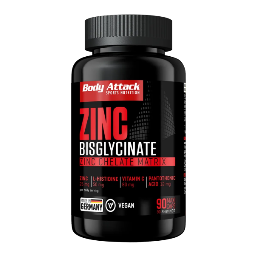 Slika Zinc Bisglycinate  (90 Kapsul) Body Attack