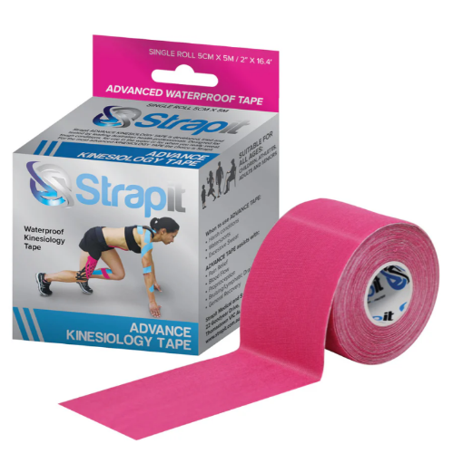 Slika Kineziološki trak Advance 5cm x 5m Roza – Strapit
