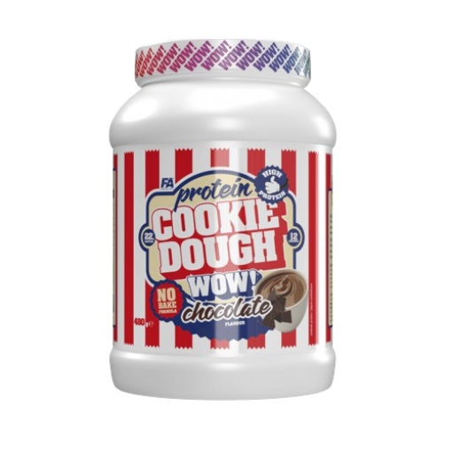 Slika WOW! Cookie dough 480g - Vanilla Ice Cream FA