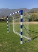 Slika Poarta handbal fixa 3x2m, aluminiu 80x80mm, cu socluri