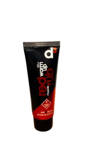 Slika Ogrevalna krema Red Rub 60ml - D3Tape