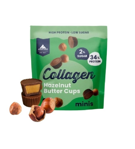 Slika Colagen Cups 70g - Hazelnut Butter - Multipower