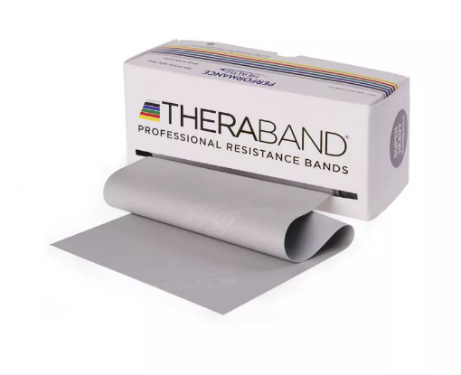 Slika Elastični trak THERA-BAND® Super Heavy 4.6kg - Srebrn