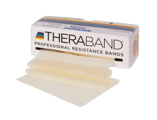 Slika Elastični trak THERA-BAND® Extra Thin 1.1kg - Bež
