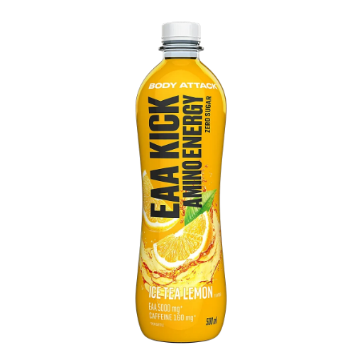 Slika EAA Kick Amino Ice Tea Lemon - 500ml Body Attack