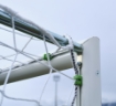 Slika Premični aluminijast nogometni gol 6 × 2 m — Ø80 mm z vključeno mrežo — VI 6033
