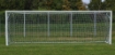 Slika Premični aluminijast nogometni gol 6 × 2 m — Ø80 mm z vključeno mrežo — VI 6033