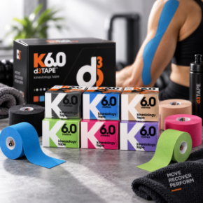 Slika za kategorijo d3Tape K6.0 – kineziološki trak 5 cm x 6 m