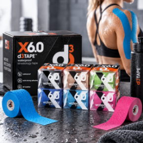 Slika za kategorijo d3Tape X6.0 Waterproof – kineziološki trak 5 cm x 6 m