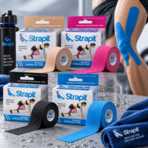 Slika za kategorijo Strapit Advance KTAPE – Kineziološki trak waterproof 5 cm x 5 m
