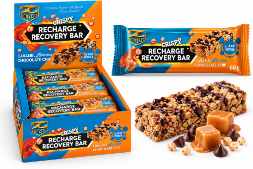 Slika Recharge Recovery Bar Z-Konzept – 60 g, Caramel Chocolate Chip
